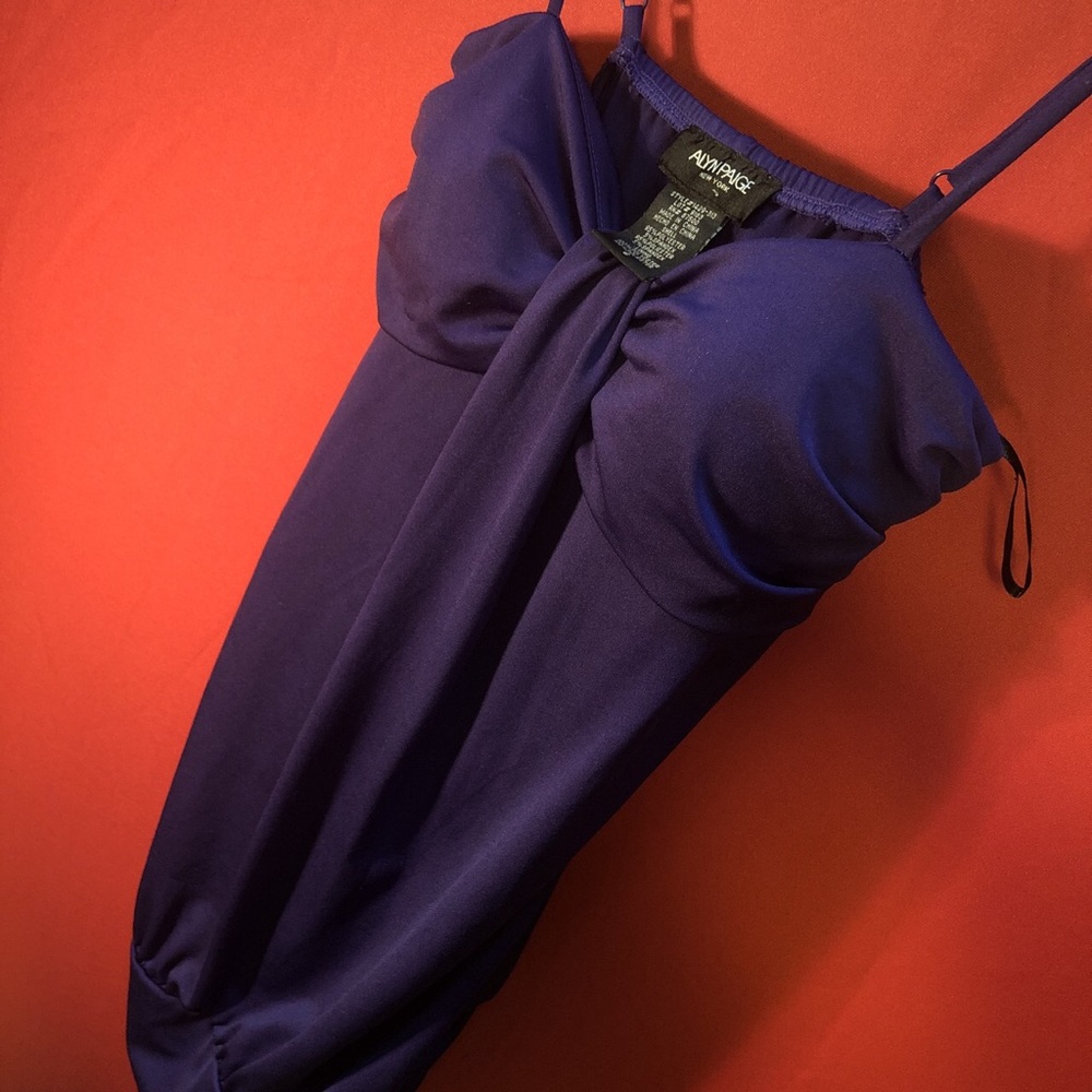 Purple Alyn Paige Party Dress